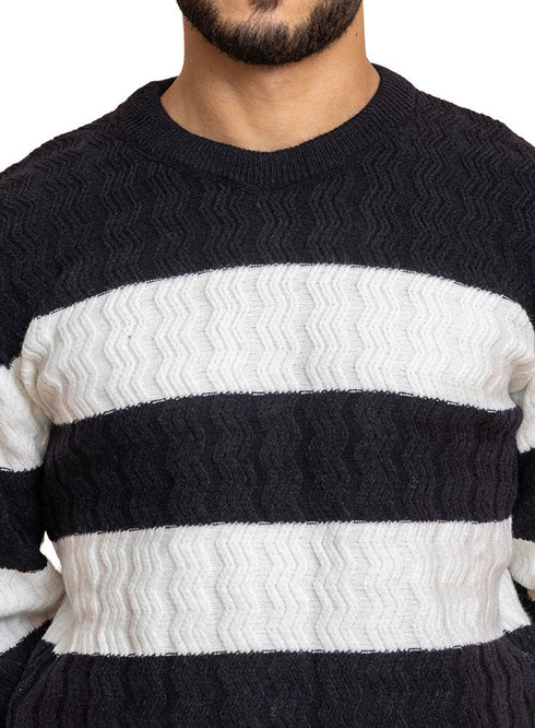 Black Design 2446 Round Pullover - Khotwh